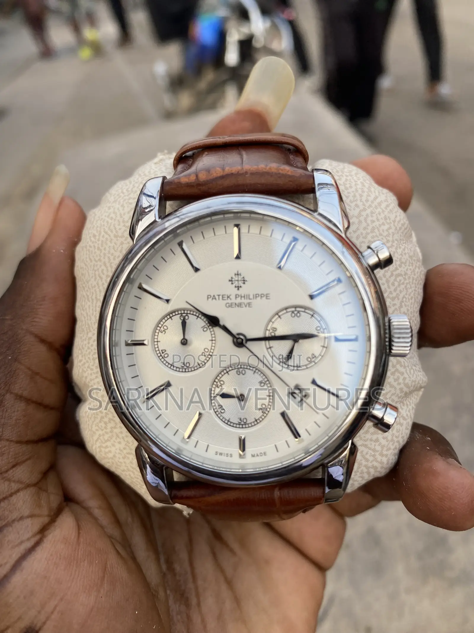 Brand New Patek Philippe Leather Watch