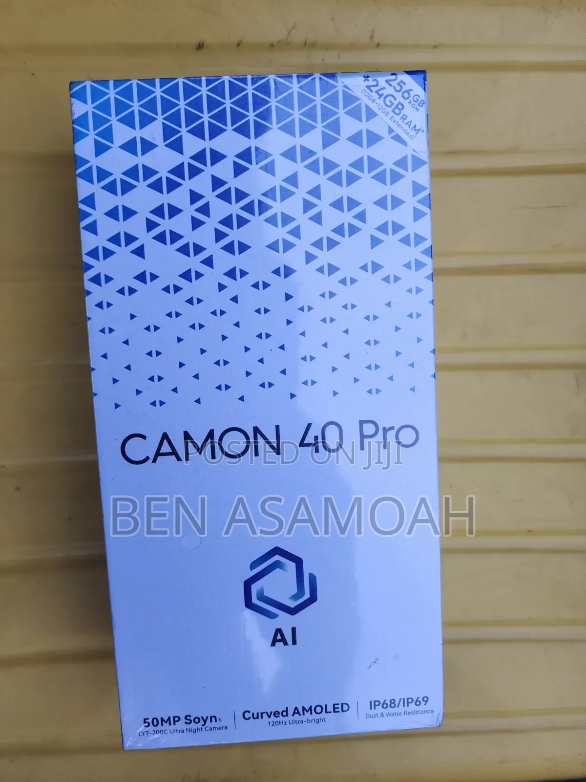 New Tecno Camon 40 Pro 5G 256 GB Blue