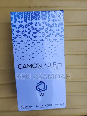 New Tecno Camon 40 Pro 5G 256 GB Blue