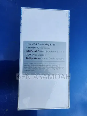 New Tecno Camon 40 Premier 5G 256 GB Black