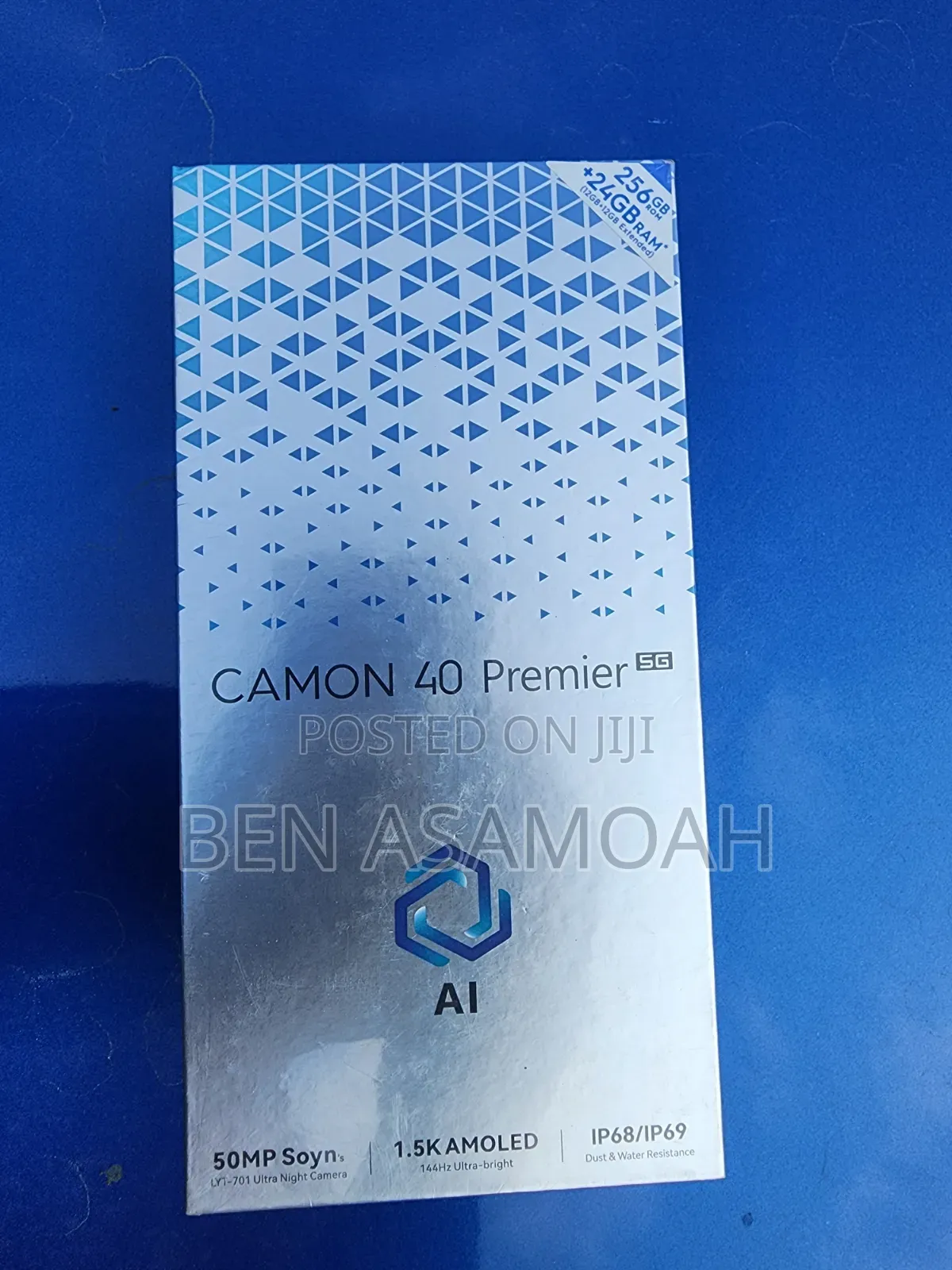 New Tecno Camon 40 Premier 5G 256 GB Black