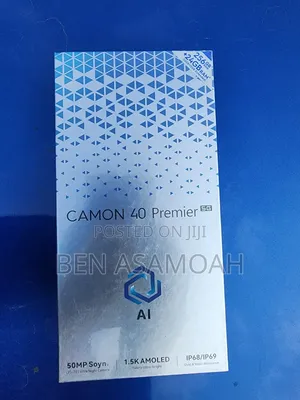 New Tecno Camon 40 Premier 5G 256 GB Black