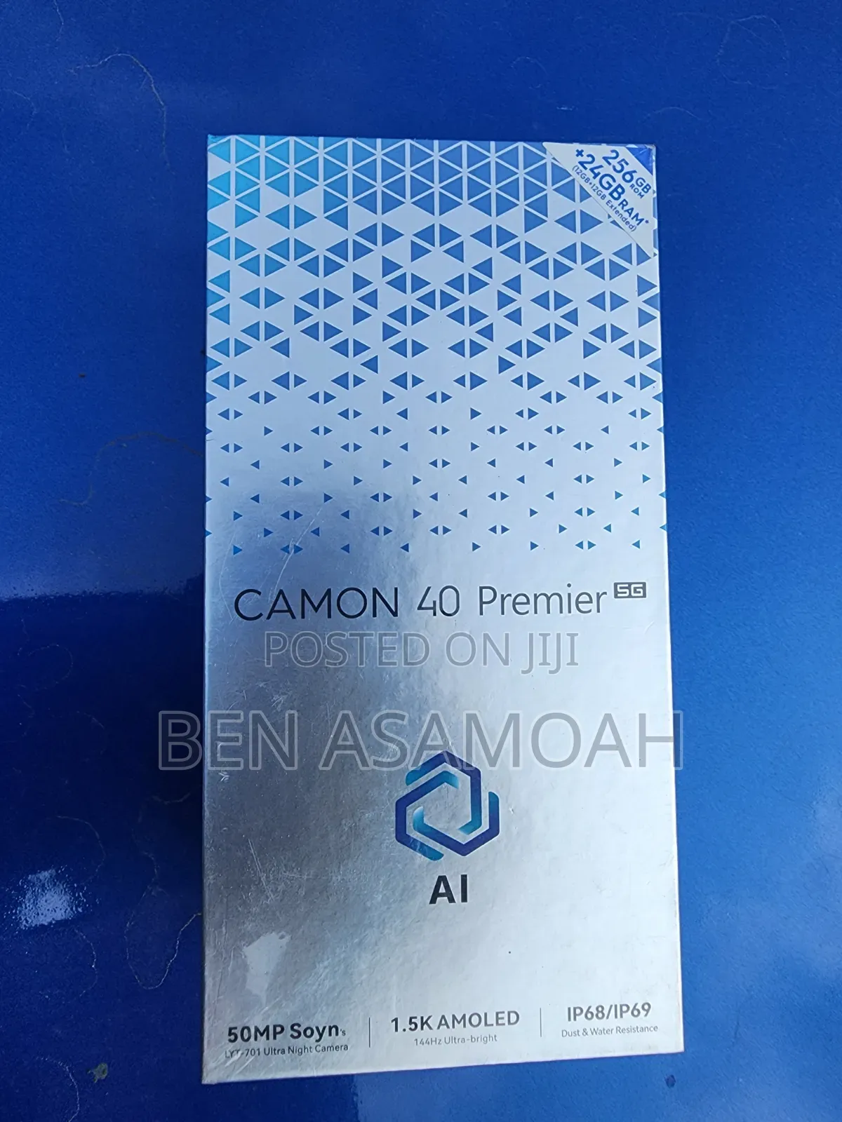 New Tecno Camon 40 Premier 5G 256 GB Black