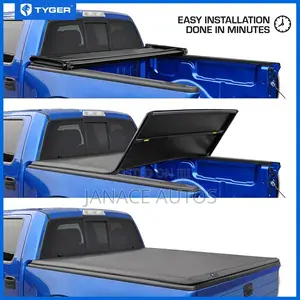 Tyger Auto T3 Soft Tonneau Cover Silverado/Sierra 150 250 300 F-150