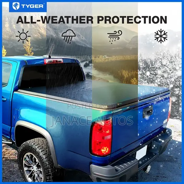 Tyger Auto T3 Soft Tonneau Cover Silverado/Sierra 150 250 300 F-150