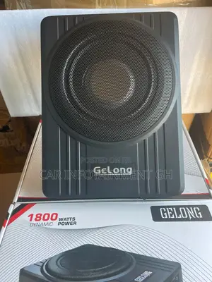 Brand New Underseat Car Subwoofer 10inches, 1800watts