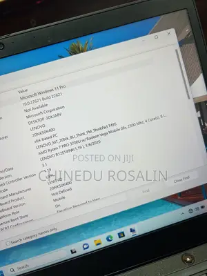 Laptop Lenovo ThinkPad t495s 16GB AMD Ryzen 7 SSD 512GB