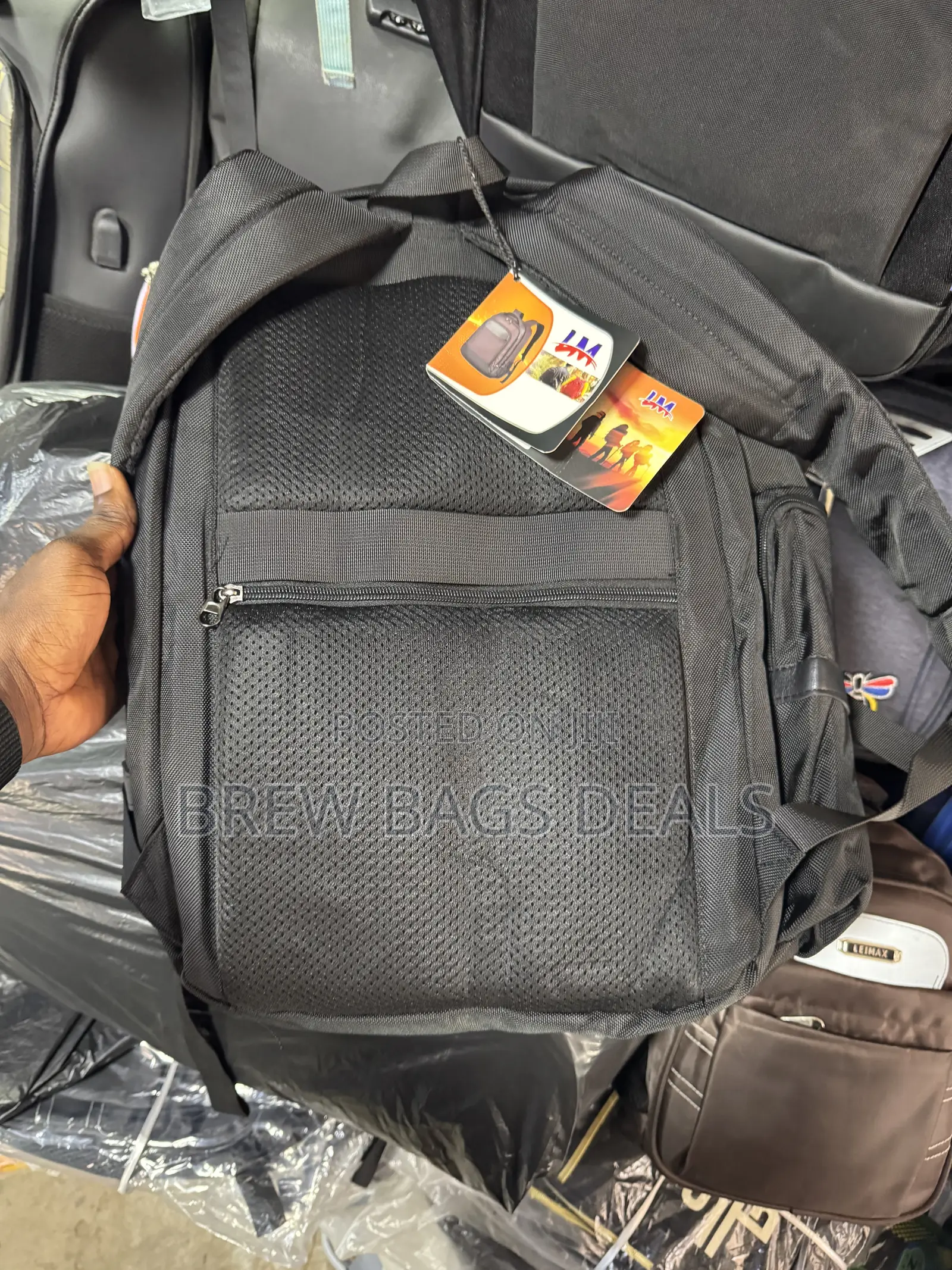 Premium Quality CEI MAX Thick Fabric Backpack.