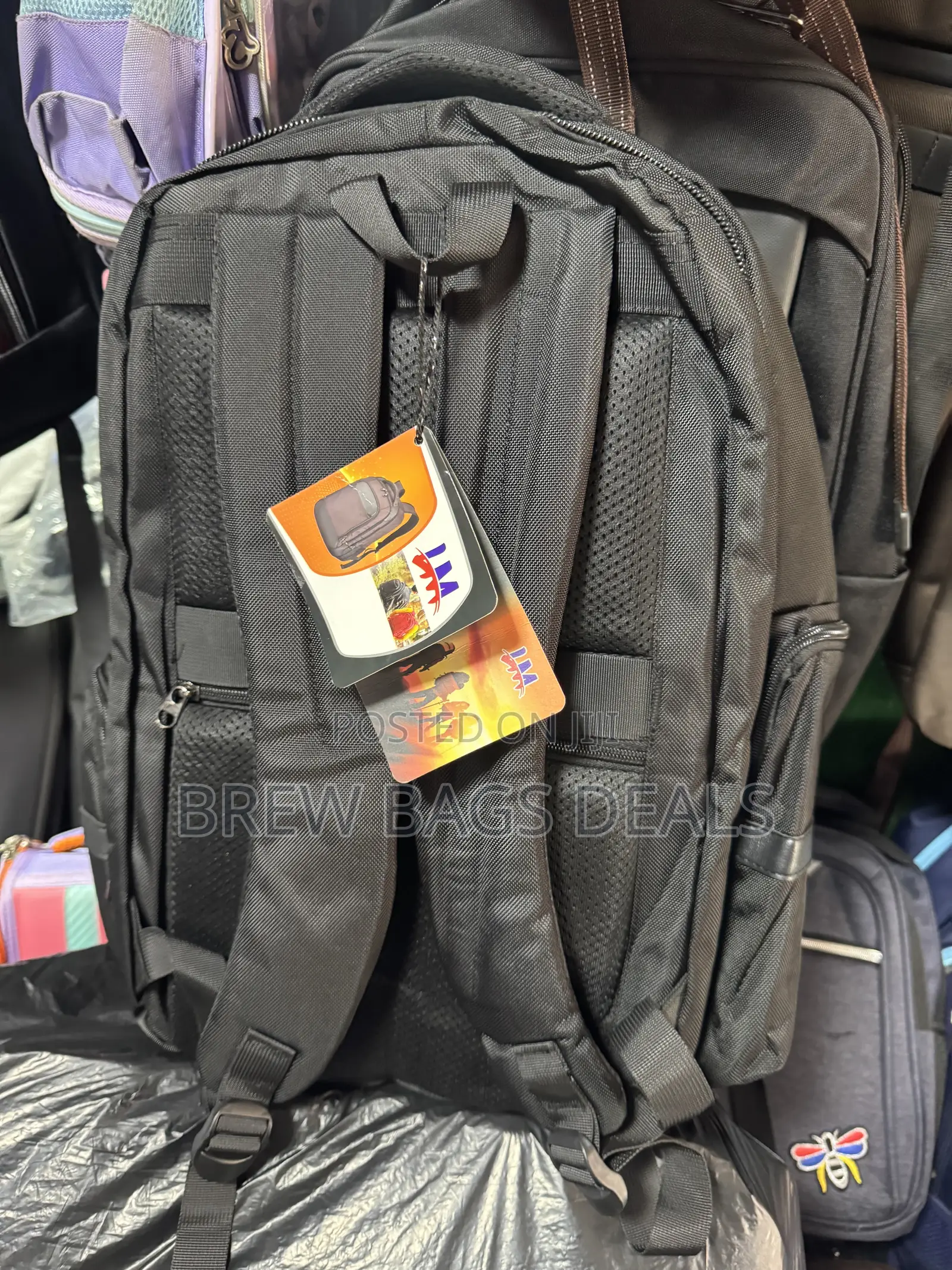 Premium Quality CEI MAX Thick Fabric Backpack.