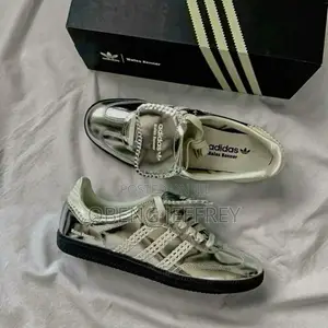 Original Adidas Samba Wales Bonner Silver Metallic