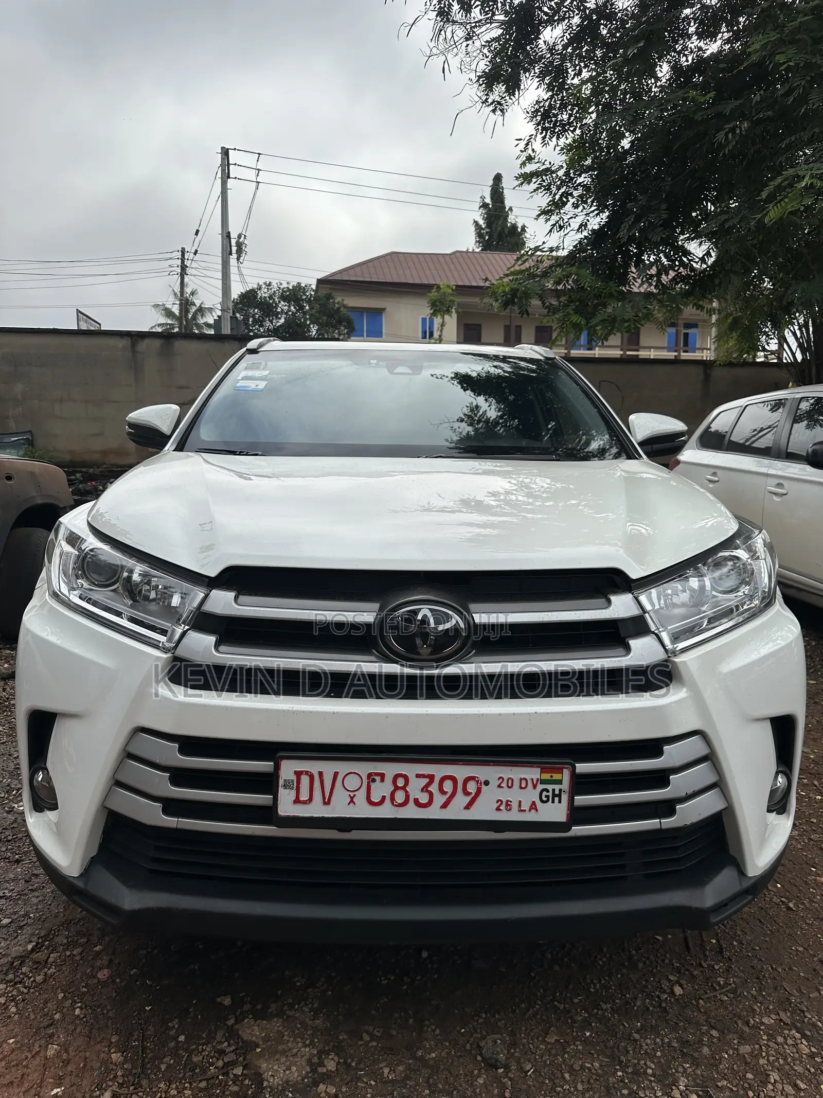 Toyota Highlander XLE 2019 White