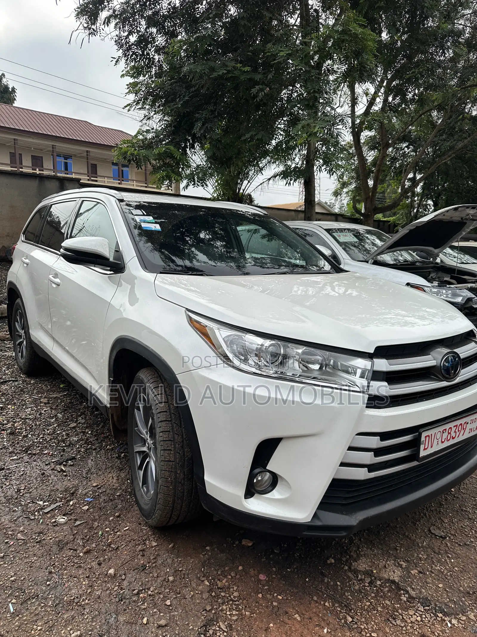 Toyota Highlander XLE 2019 White