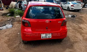 Toyota Yaris 2004 Red