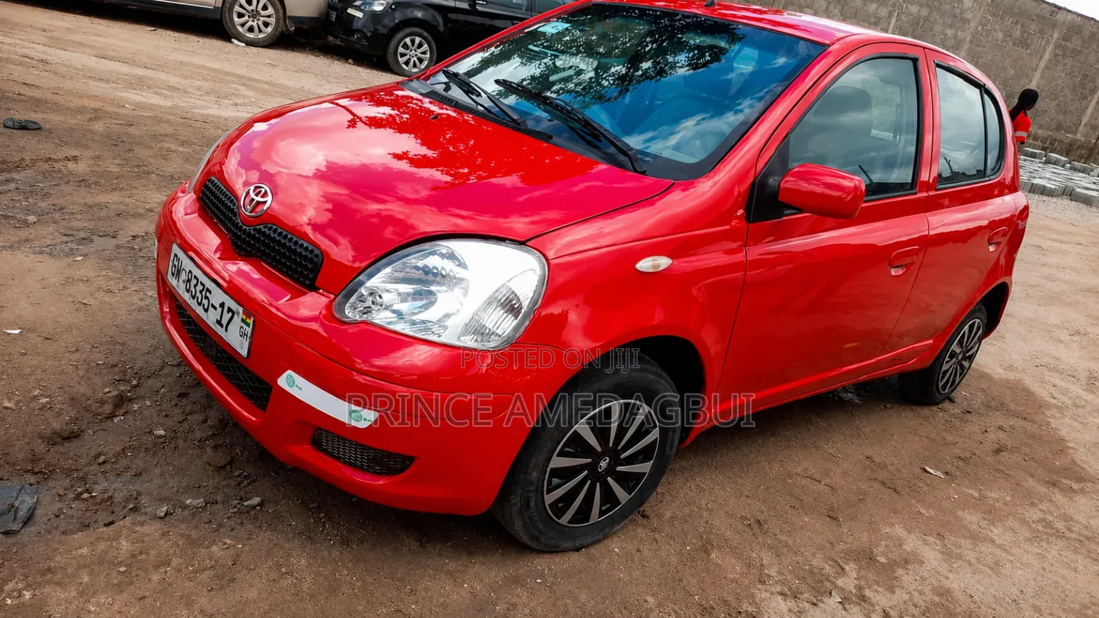 Toyota Yaris 2004 Red