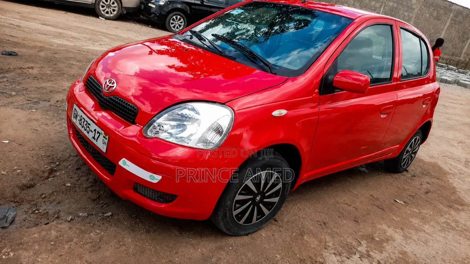 Toyota Yaris 2004 Red