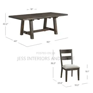 Dining Table Set 7-Piece(Brinley)
