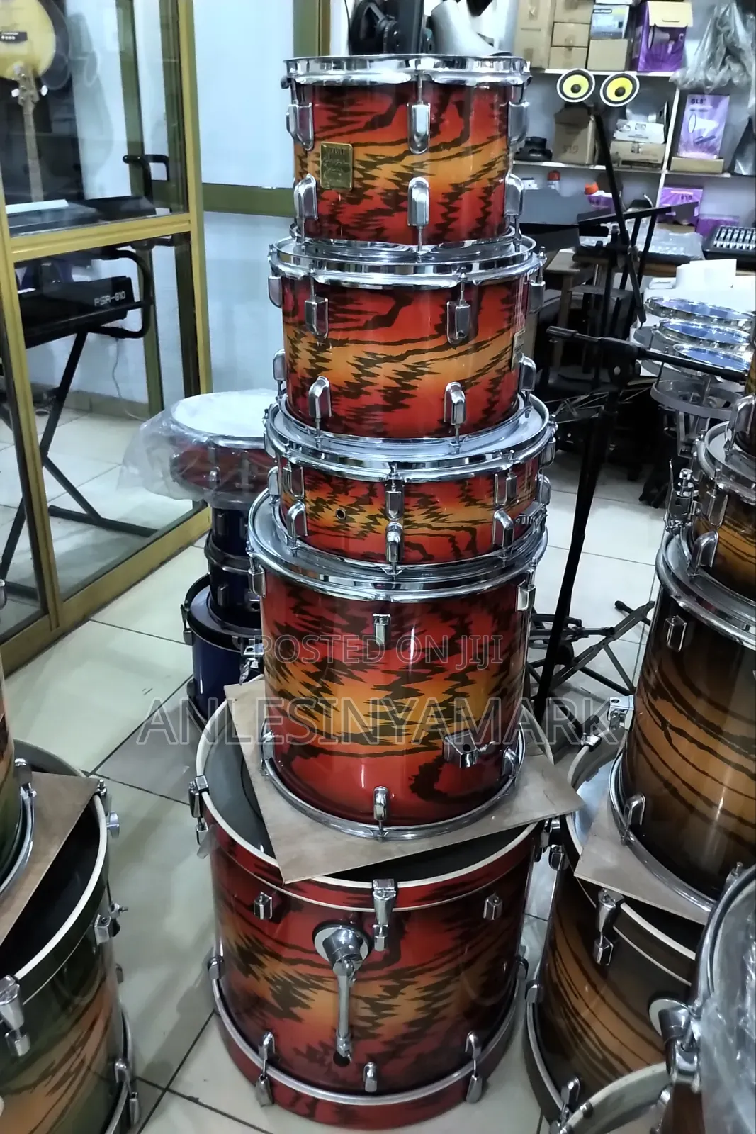 Drum Set (5) for Sale
