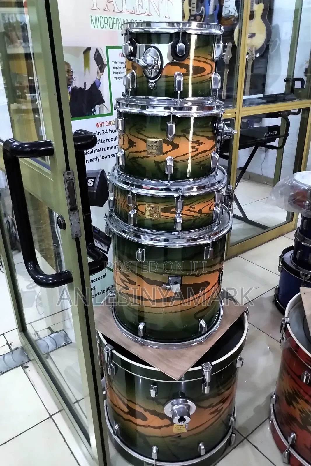 Drum Set (5) for Sale
