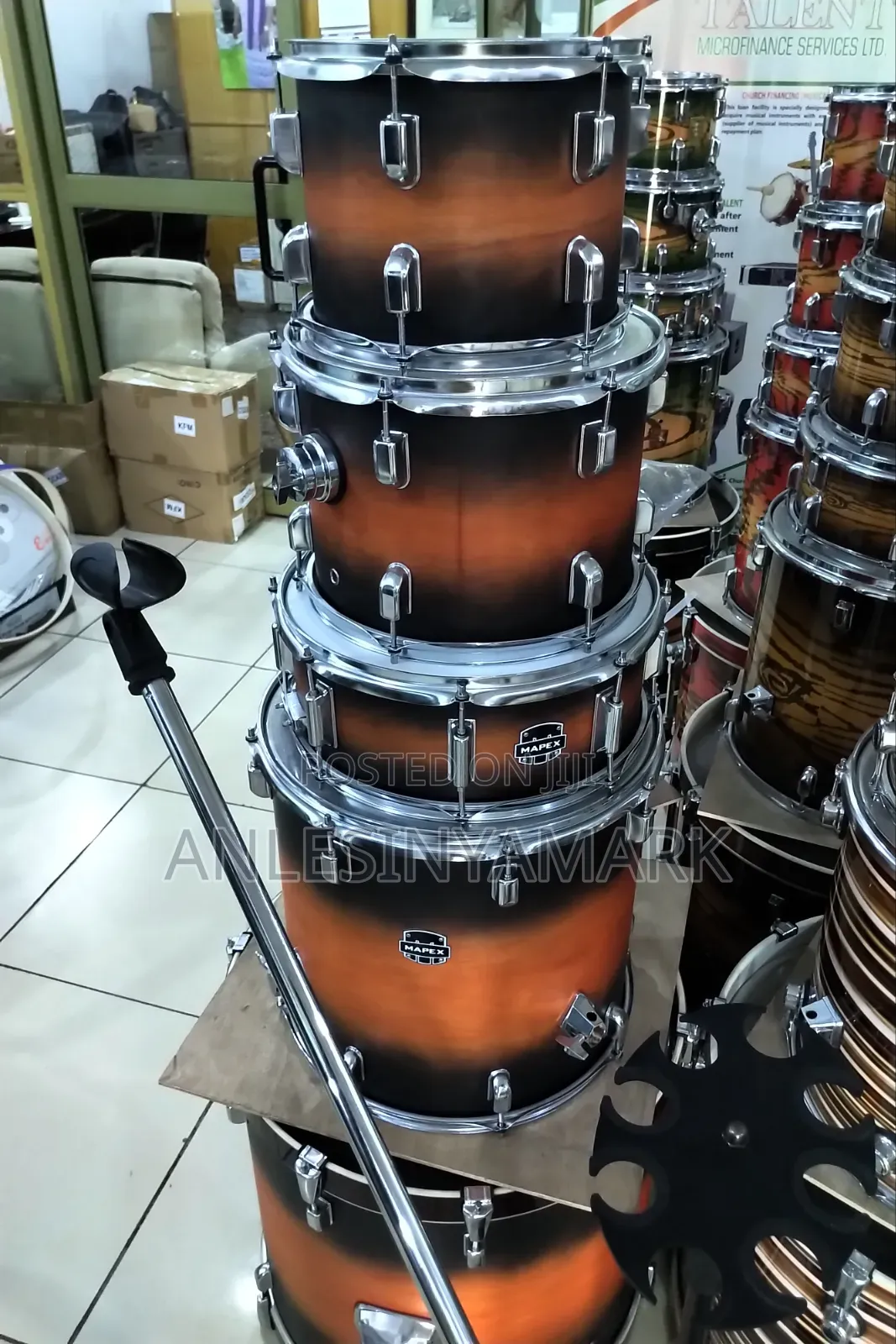 Drum Set (5) for Sale
