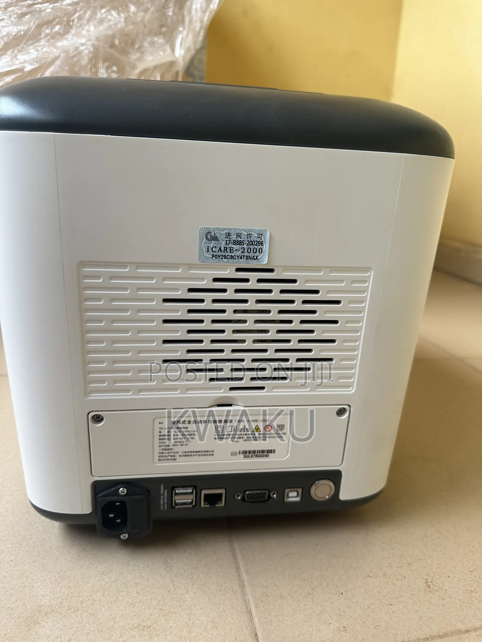 Icare 2000 Multipurpose Analyzer