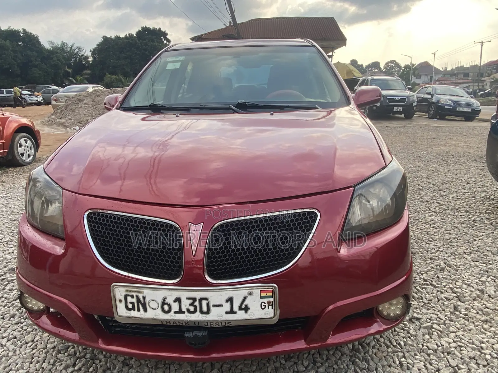 Pontiac Vibe AWD 2006 Red