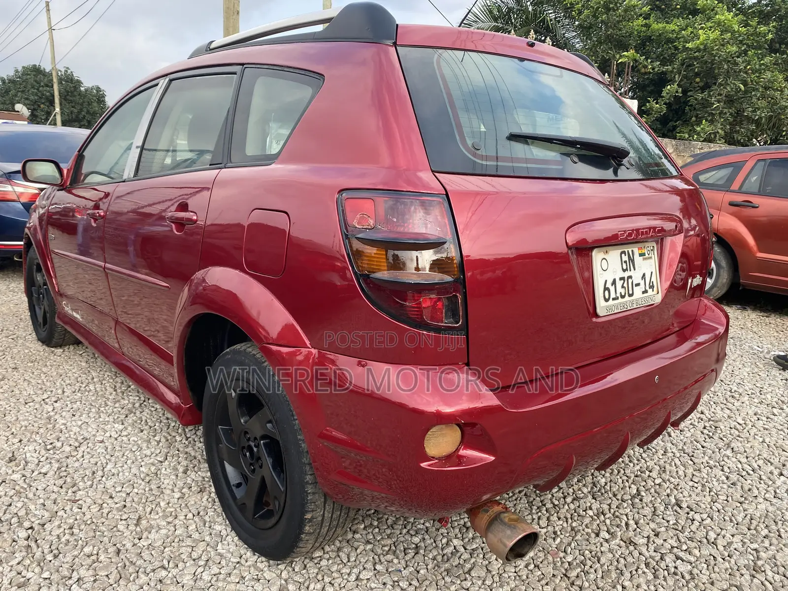 Pontiac Vibe AWD 2006 Red