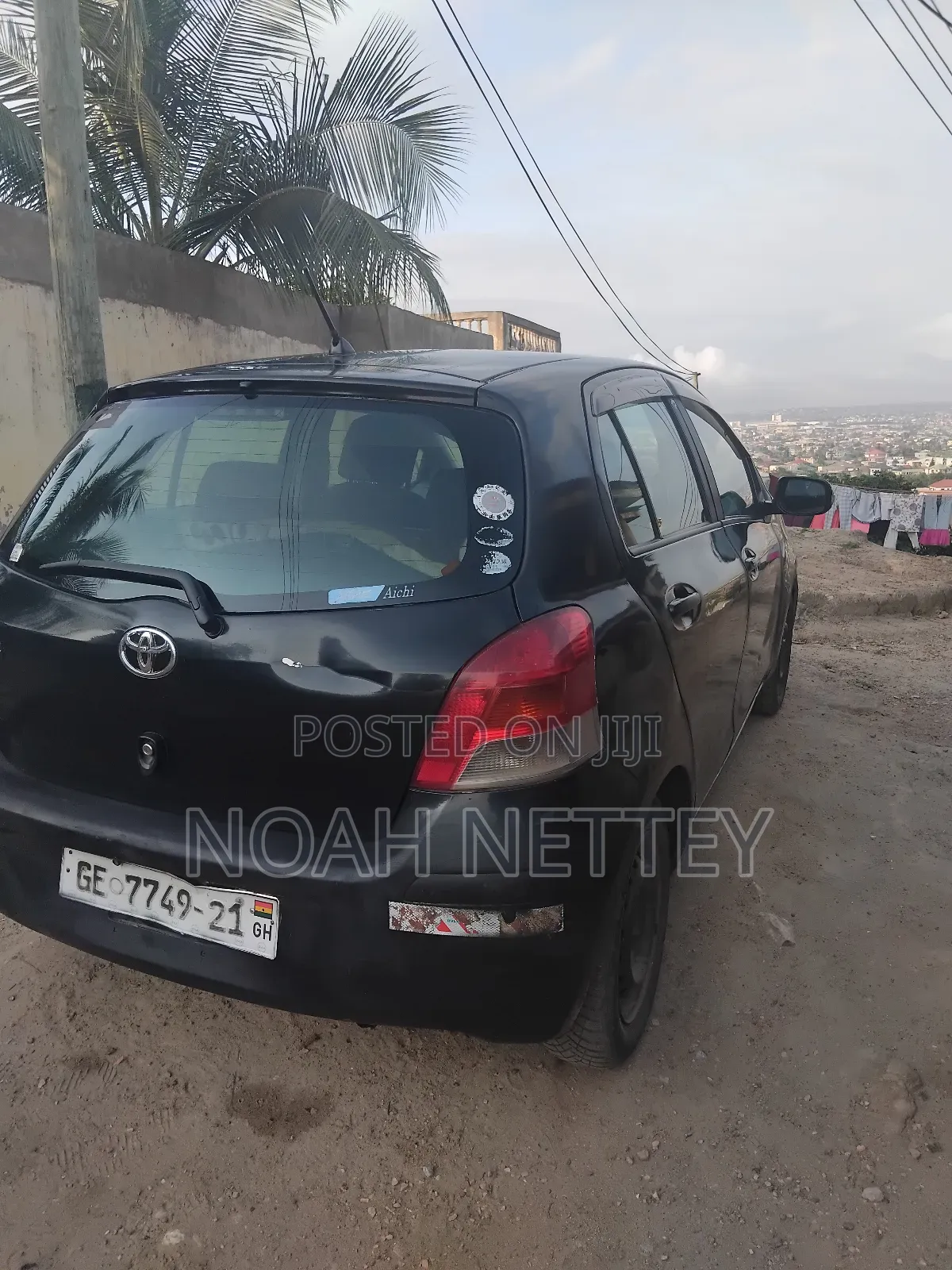 Toyota Vitz 1.0 FWD 5dr 2008 Black