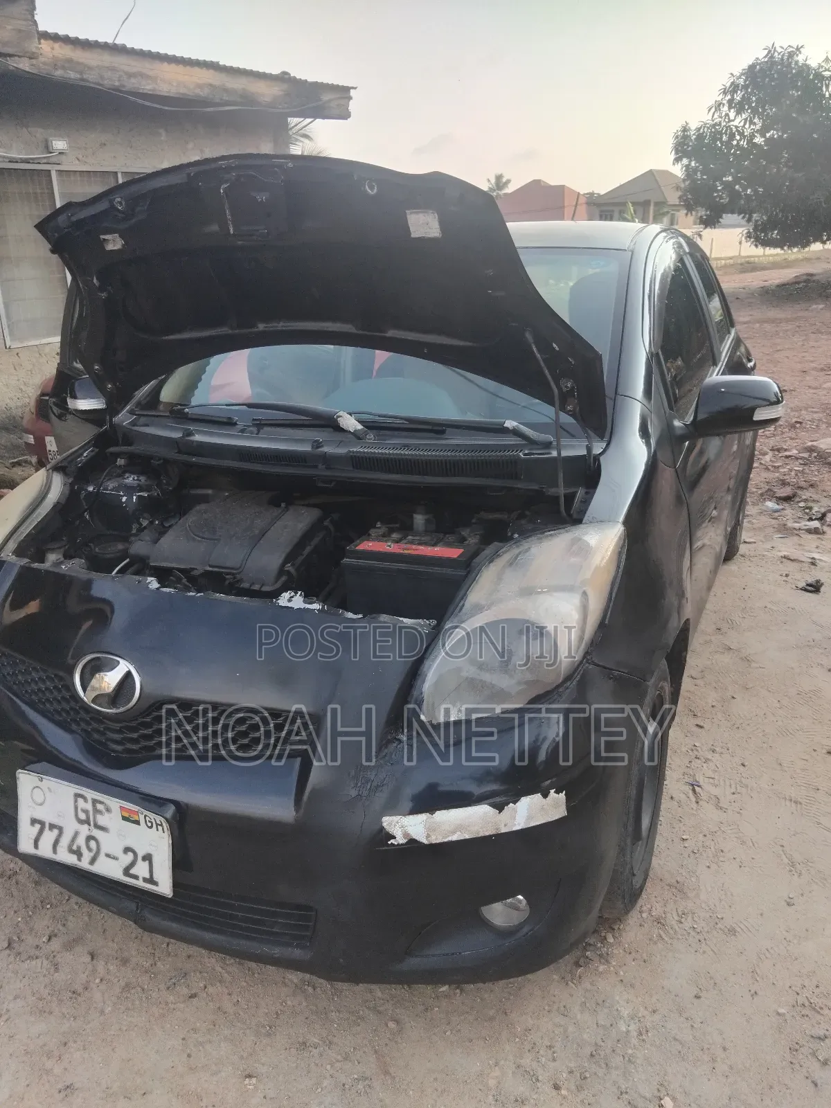 Toyota Vitz 1.0 FWD 5dr 2008 Black