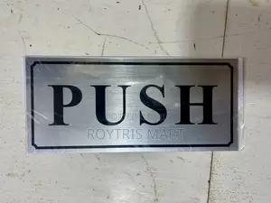 Pull and Push Door Signage