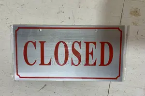 Open and Close Door Signage