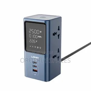LDNIO Smart Display Tower Extension Board With 4 Outlets and 3 USB