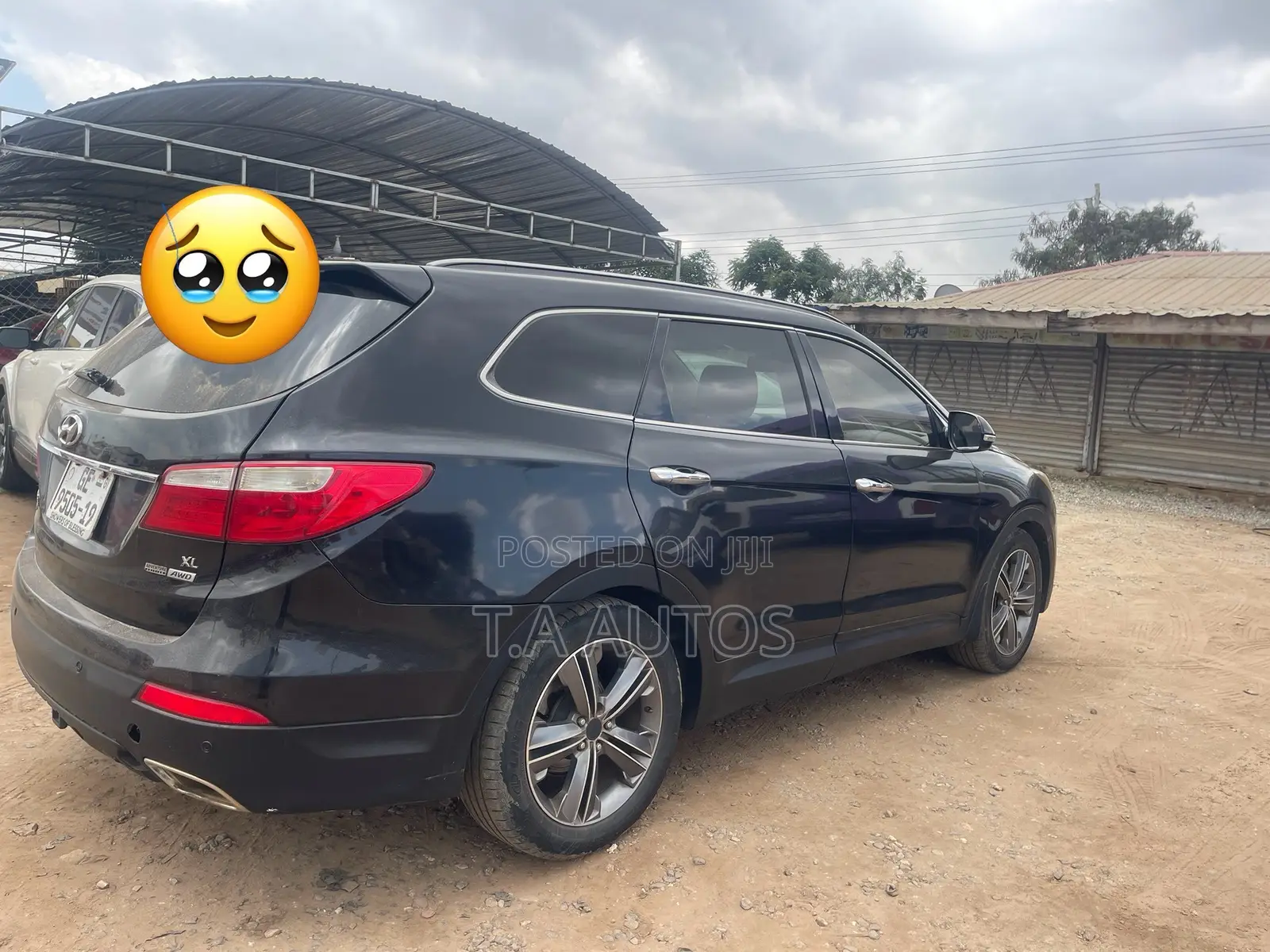 Hyundai Santa Fe Limited AWD 2017 Black