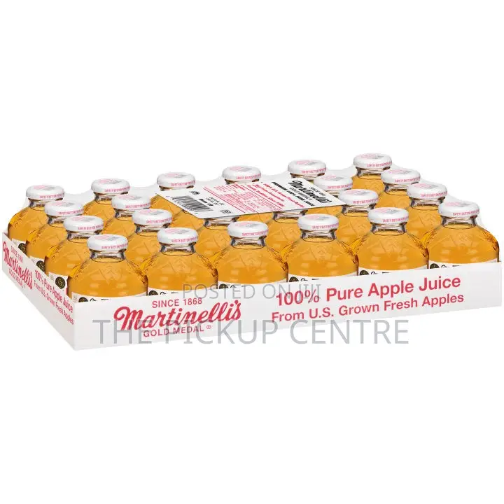 Martinelli's Apple Juice Premium 100% Pure Juice  - Pack of 24