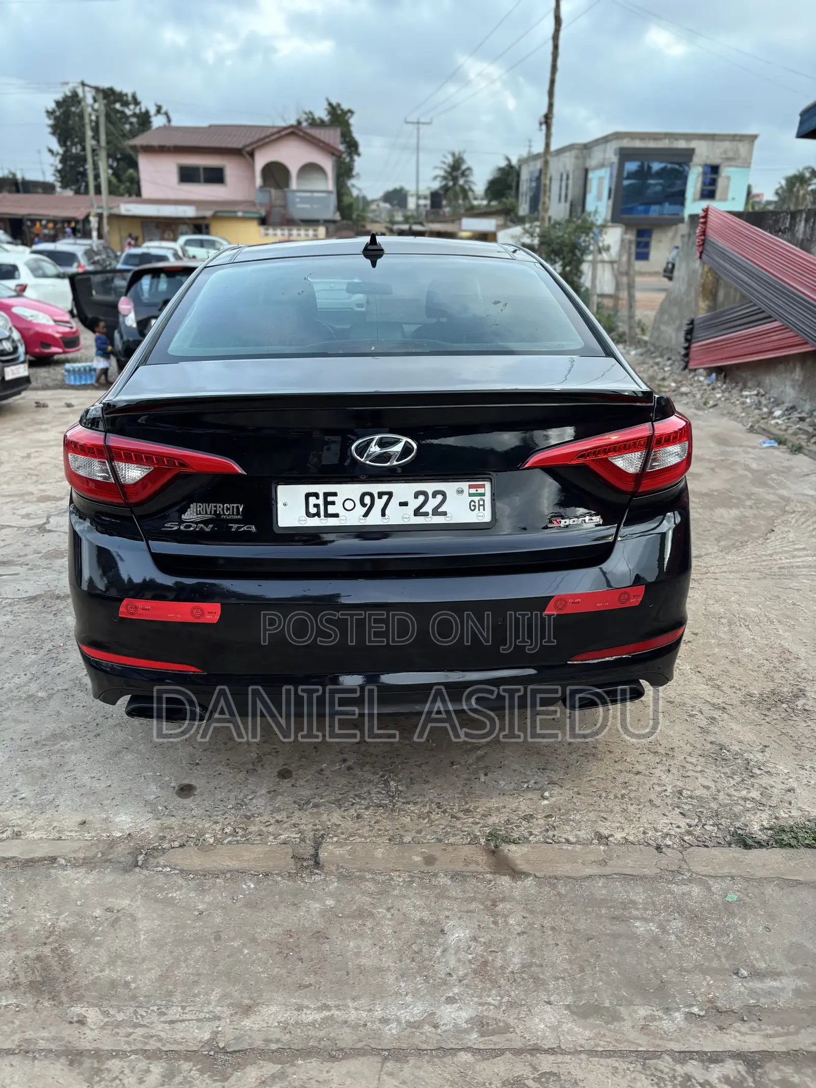 Hyundai Sonata Sport Sedan FWD (2.4L 4cyl 6A) 2016 Black