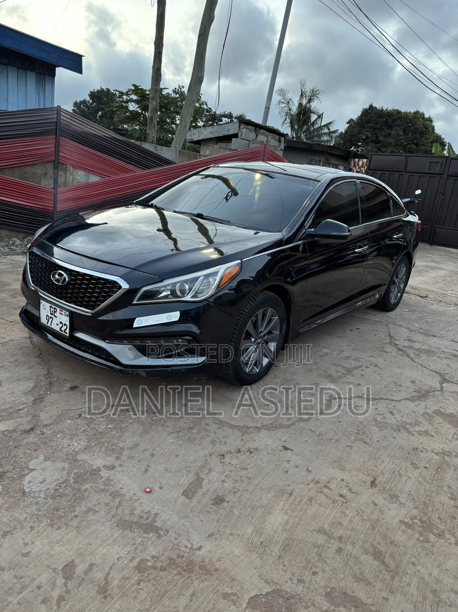 Hyundai Sonata Sport Sedan FWD (2.4L 4cyl 6A) 2016 Black