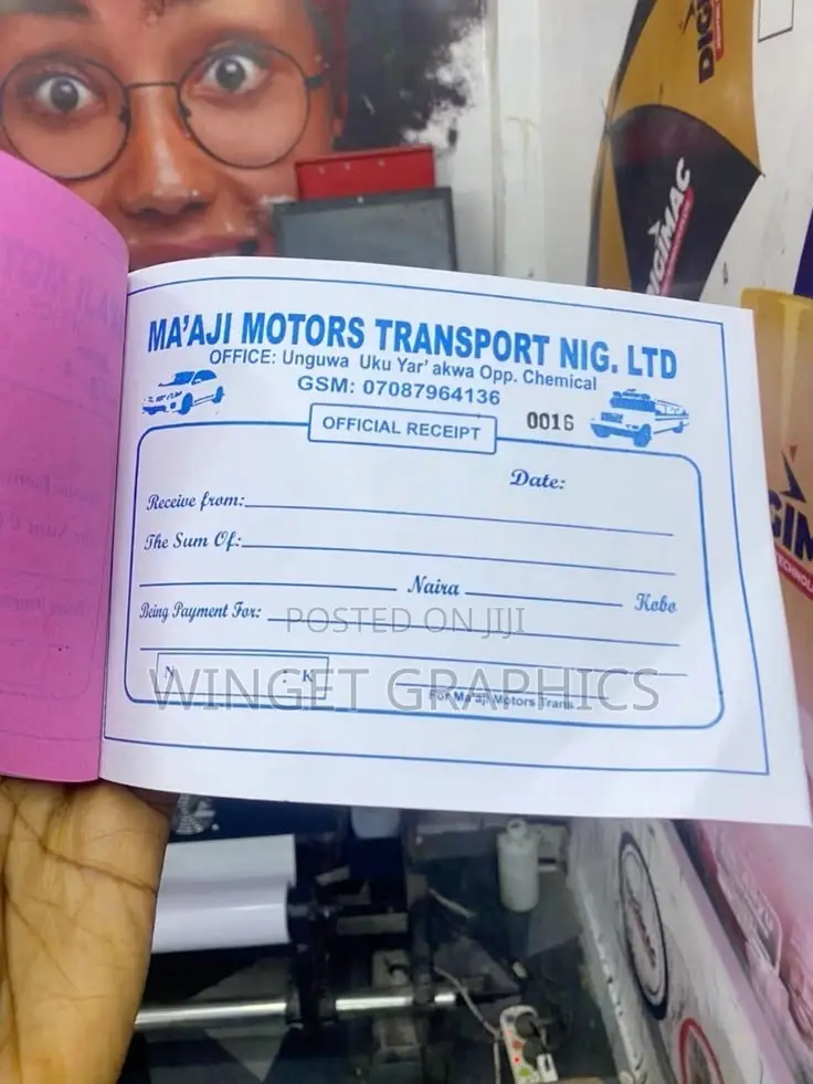 Receipt and Invoice Printing