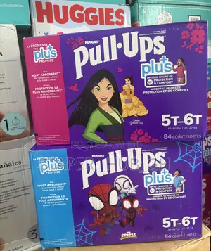 HUGGIES PULL UPS 5t-6t Boys and Girls