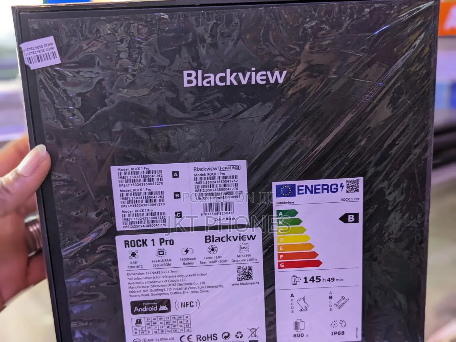 New Blackview BV9900 Pro 128 GB Black