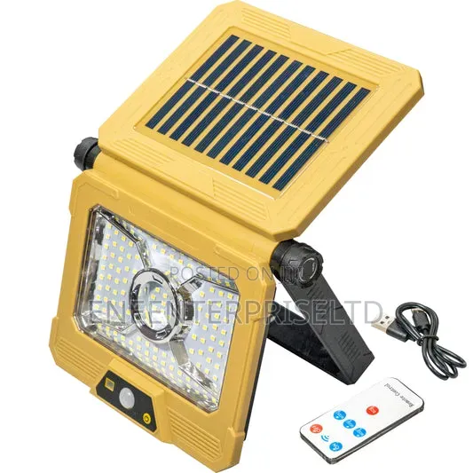 Fengsen Rechargeable Solar LED Spotlight With Remote Control