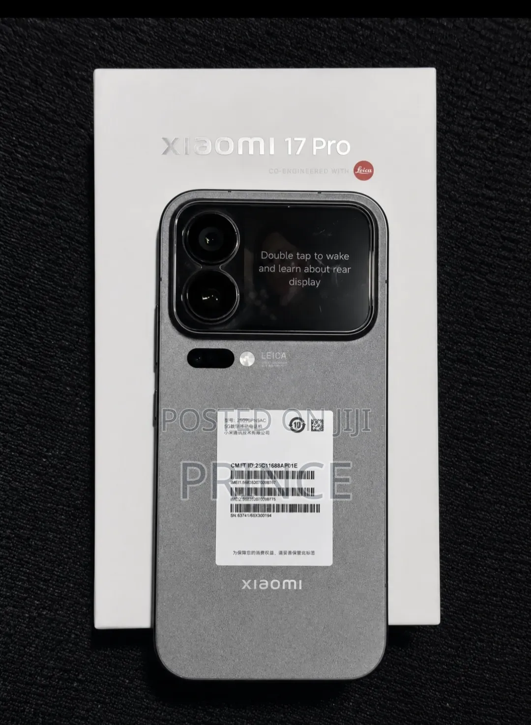 Xiaomi 17 Pro 1 TB Black