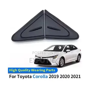 Toyota Corolla 2019-2021 Front SideMirror Corner Triangle Cover Black