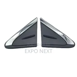 Toyota Corolla 2019-2021 frontSide Mirror Corner Triangle Cover Black