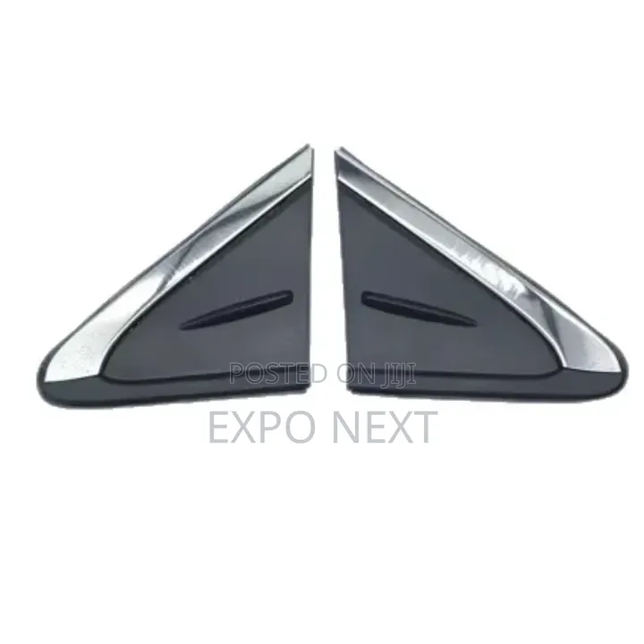 Toyota Corolla 2019-2021 frontSide Mirror Corner Triangle Cover Black