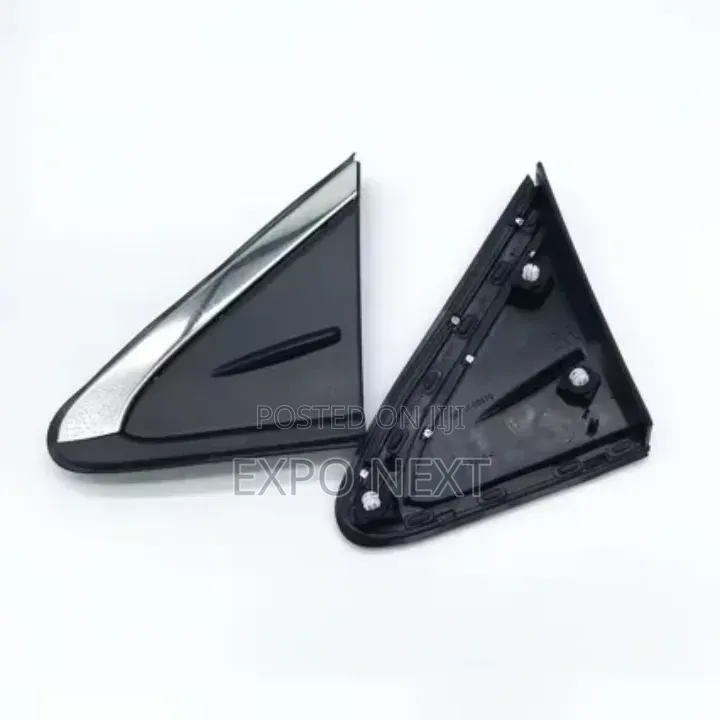 Toyota Corolla 2019-2021 frontSide Mirror Corner Triangle Cover Black