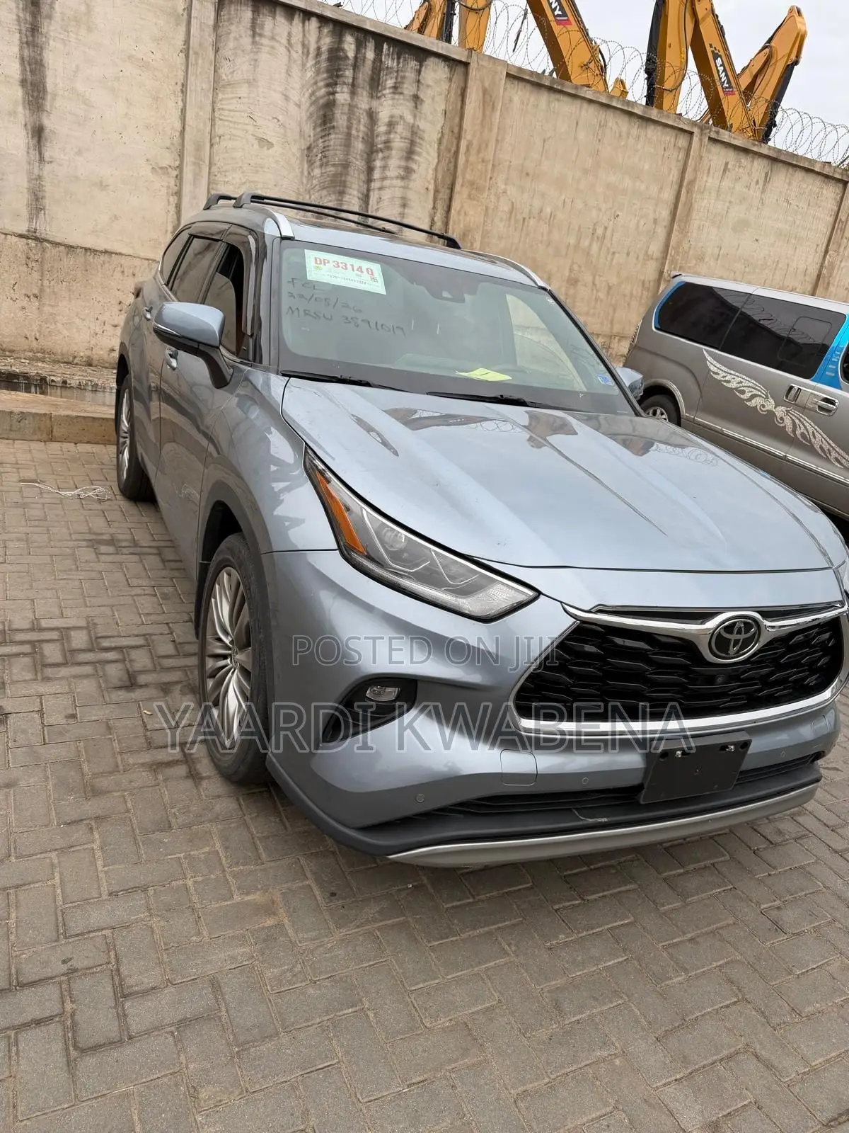 Toyota Highlander Platinum 2022 Blue