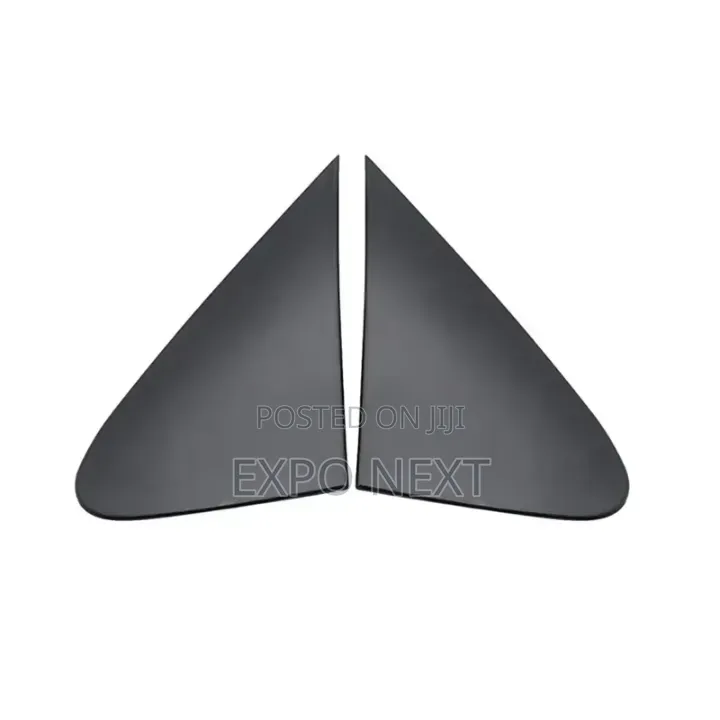 Toyota Corolla 2007-2013 frontSide Mirror Corner Triangle Cover Black