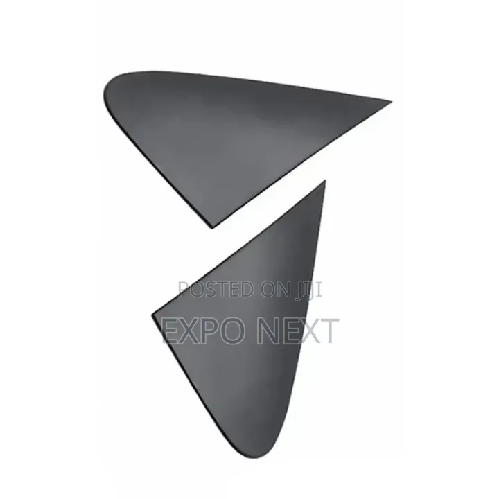 Toyota Corolla 2007-2013 frontSide Mirror Corner Triangle Cover Black