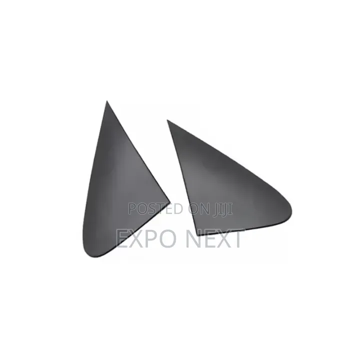 Toyota Corolla 2007-2013 frontSide Mirror Corner Triangle Cover Black
