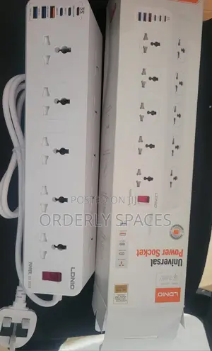 10 Outlet LDNIO Extension Board With 6 USB Ports