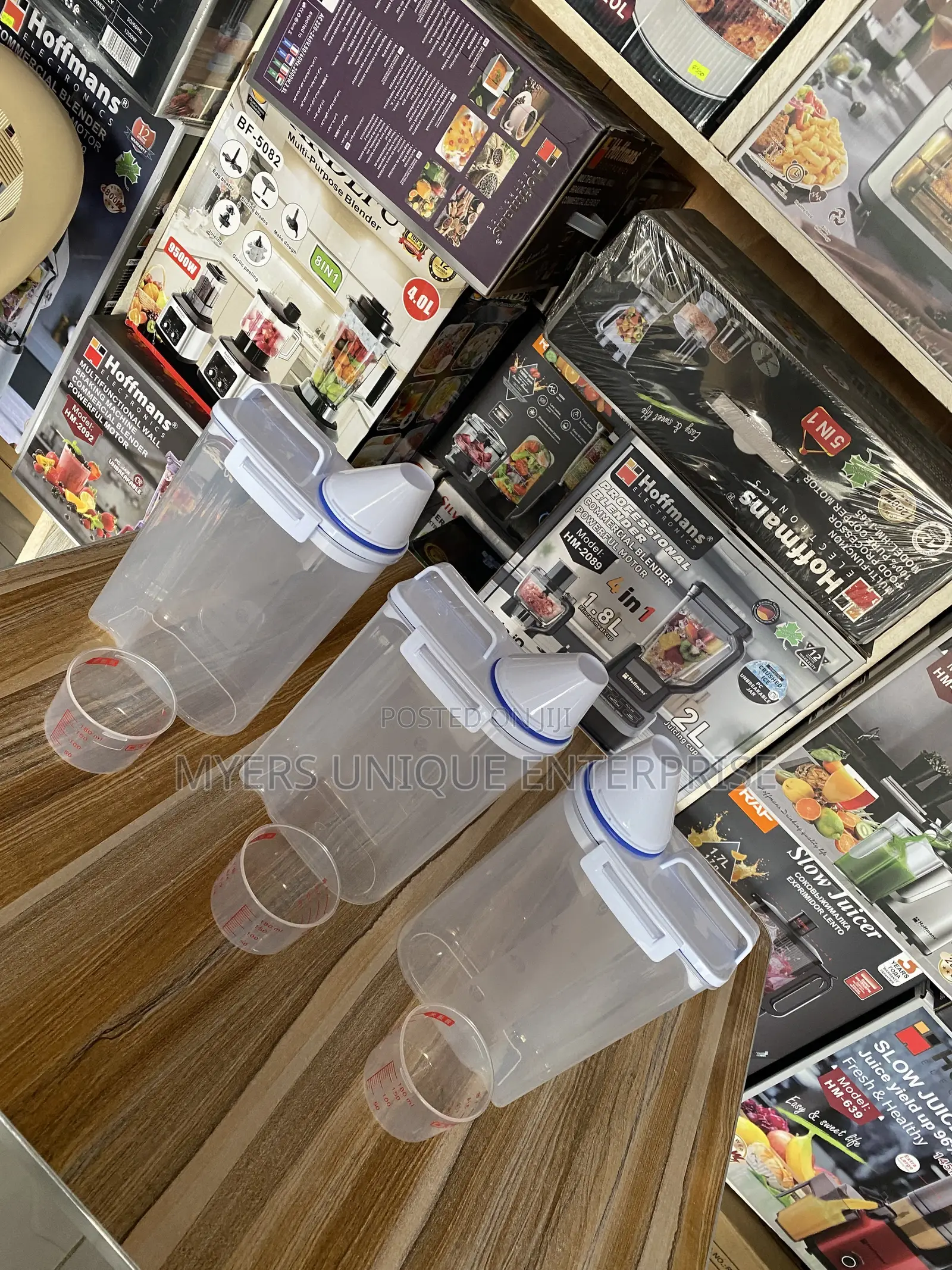2.3L Plastic Cereal Storage Container - Clear
